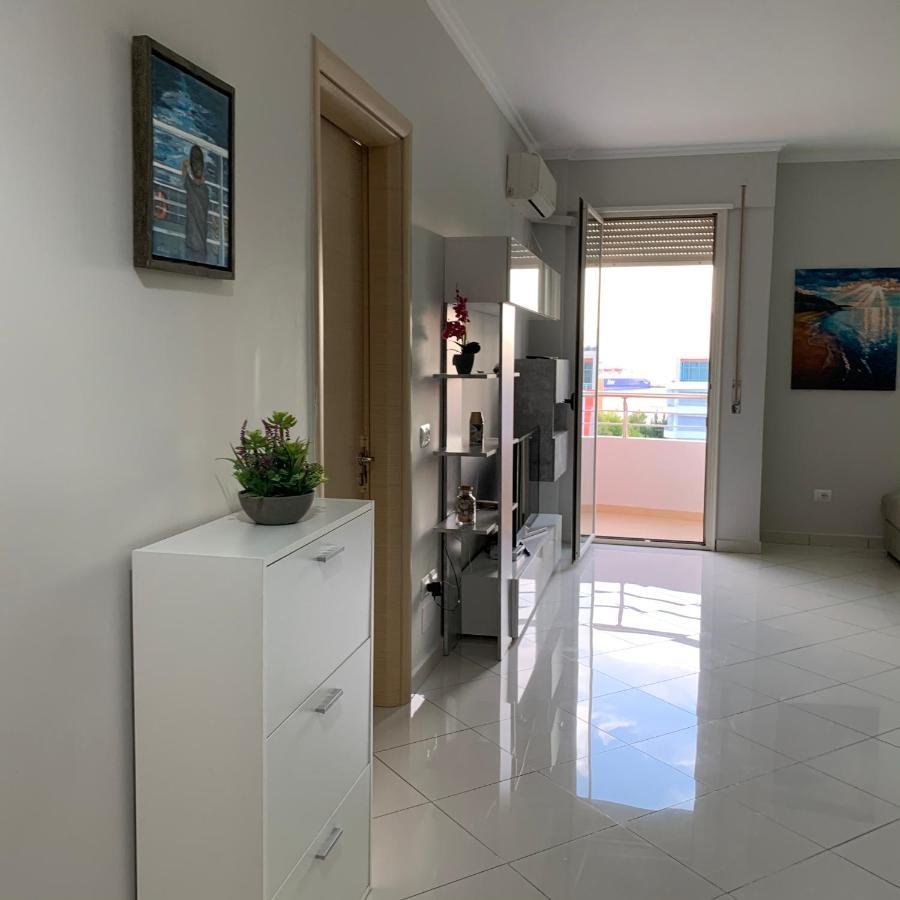 Pearl Seaview Apartment Влёра Экстерьер фото